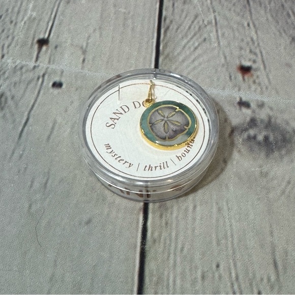 Alex and Ani Sand Dollar Necklace Charm - Picture 2 of 3